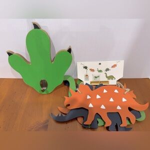 NWT Dinosaur room decor hobby lobby hanger and banner